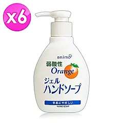 日本Rocket橘子洗手乳200mlX6/ 平行輸入