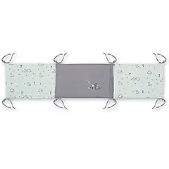 【Bimbidreams】竹纖有機棉床圍 195x40x3cm/ 侏儸紀探險