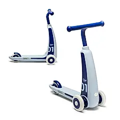 【Italtrike】Dino 兒童滑板車/ 鯨魚藍