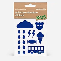 BOOKMAN Reflective Stickers Adventure造型反光貼紙/ 藍