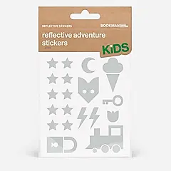 BOOKMAN Reflective Stickers Adventure造型反光貼紙/ 白