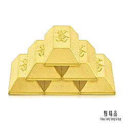 點睛品 黃金萬兩 6兩 珍藏黃金金磚_計價黃金(1兩x6塊)
