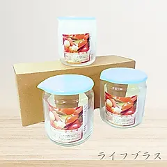 日本石塚哨子三入密封罐-大-1入組/ 藍色