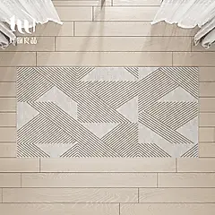 【好物良品】160x80cm_好物設計可水洗烘乾四季通用加密防蟎床邊書房地毯/ 160x80cm/ F款