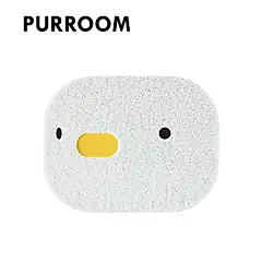 PURROOM 小雞造型貓砂墊/橢圓形