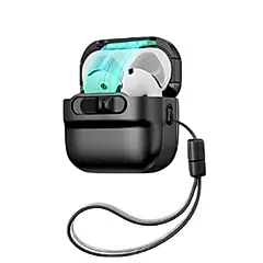 ESR 億色 AirPods 4 HaloLock 磁電空間 靈護系列 耳機保護套 魔力黑