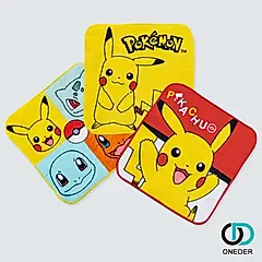 【ONEDER旺達棉品】寶可夢小方巾