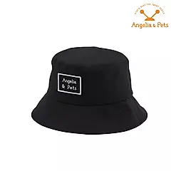 【Angelia & Pets】方織標LOGO 漁夫帽/ 黑