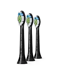 【Philips 飛利浦】Sonicare DiamondClean 鑽石標準型刷頭(黑)/ 3入/ HX6063/96
