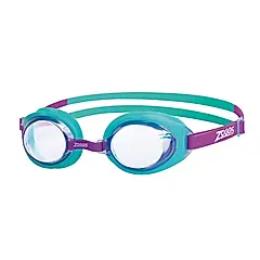 ZOGGS 青少年基本學習型抗敏防霧抗UV泳鏡 (Ripper junior)/ 綠紫