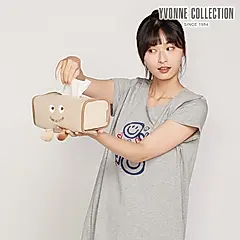 YVONNE COLLECTION睛睛面紙套-奶茶棕