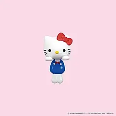 K2 STATION扭蛋/ 三麗鷗角色pyokonoru杯緣公仔/ 派對時間/ 單入隨機