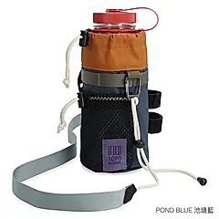 TOPO DESIGNS Mountain Hydro Sling水壺斜跨包/ 池塘藍/ Pond Blue