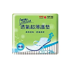 【康乃馨】透氣超薄護墊/ 加長型17cmx8包/ 無香