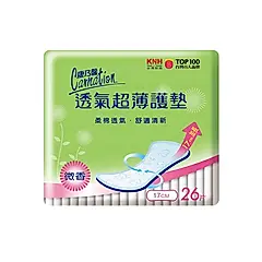 【康乃馨】透氣超薄護墊/ 加長型17cmx8包/ 微香