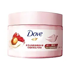 【Dove多芬】冰淇淋去角質身體磨砂膏/石榴籽與乳木果/298g