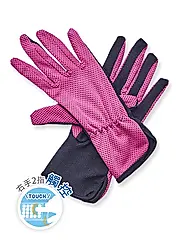 【ONEDER旺達棉品】UV沁涼觸控手套-07/ 玫紅-3