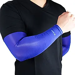 UNOS 冰絲感Plus魔術冰袖｜超輕涼感面料-海洋藍