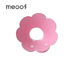 meoof 寵物伊莉莎白圈 防舔頭套 S號 粉色