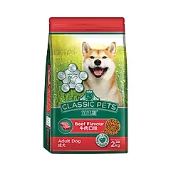 【Classic Pets加好寶】經典乾狗糧 (成犬) 2kgx3包組/ 牛肉口味