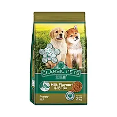 【Classic Pets加好寶】經典乾狗糧 (幼犬) 2kgx3包組/ 牛奶口味