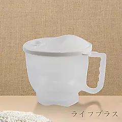 日本製舞米不沾手洗米碗 / 快速洗米器-1~3杯用-1入