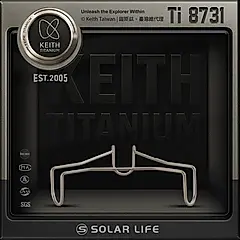 keith鎧斯Ti8731鈦三腳蒸架