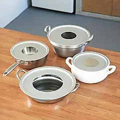 日本霜山 鋁製蒸鍋架/蒸盤/蒸籠架/蒸籠托架-19.5cm