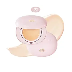 milk touch 超持妝牛奶光氣墊/ ＃02明亮色
