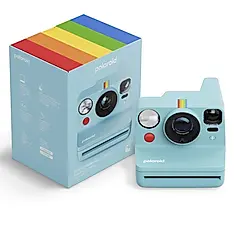 Polaroid 寶麗萊 Now+ G3 第三代拍立得相機 公司貨/ 亮冰藍 贈內裡絨布收納束口相機袋