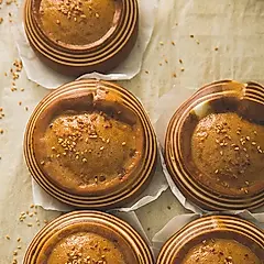 【京采 Bao．Mantou】黑珍珠饅頭(4入/全素)