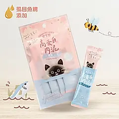 貪貪蜂王胎高蛋白肉泥條/ 極鮮虱目魚/ 4入