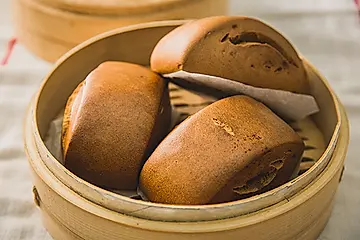 【京采 Bao．Mantou】黑先生饅頭(4入/全素)