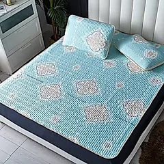 【ONE HOUSE】乳膠冰絲涼蓆-雙人(1組)/ 雙人-簡約歐