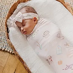 美國Copper Pearl迪士尼系列絲滑超彈包巾/ 魔法小夥伴