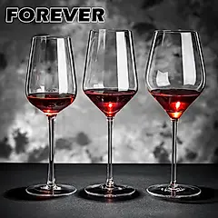 【日本FOREVER】威士忌酒杯/紅酒高腳杯/玻璃酒杯/香檳酒杯/品酒杯630ML-6入組