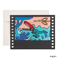 【誠品限定】unpis X HIGHTIDE 底片造型透光卡片/ 恐龍/ 附信封