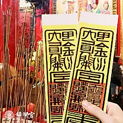 鎮瀾宮符令靜電車貼/ 轎車用/ 2入/ 大