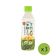 【里仁】統洋有機無糖豆乳(濃度UP)(3入組)