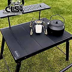 【韓國CLS】折疊矽膠野餐隔熱桌墊/桌墊/坐墊/野餐墊/露營/野炊(三色)/黑色