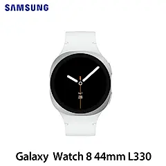 SAMSUNG 三星 Galaxy Watch 8 44mm 藍牙版 智慧手錶 L330/ 冰川銀