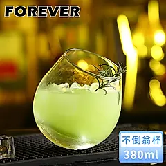 【日本FOREVER】紅酒杯/雞尾酒杯/不倒翁杯/搖搖酒杯380ML-6入組