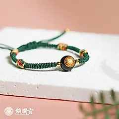 鎮瀾宮×天后五色守護平安繩/ 健康寶寶綠