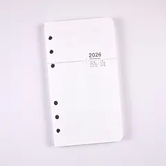 2026綠的48K橫式週誌內頁/ 6孔