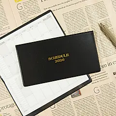 2026綠的48K簡便月計畫本/ 黑