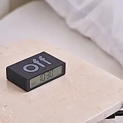 LEXON FLIP MINI迷你玩轉鬧鐘/ 黑色