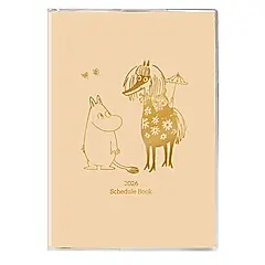 【誠品獨家】2026 日本 APJ A6月計畫手帳/ Moomin/ 嚕嚕米與海馬