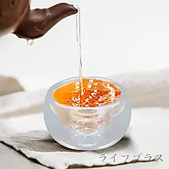 啵啵雙層玻璃品茗杯-50ml-4入