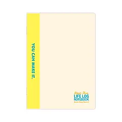 日本 RYU-RYU 短期集中生活紀錄本/ A6/ 象牙白