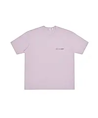 COMME des GARÇONS Shirt 左前logo粉色短袖TEE_男/中性/ XS